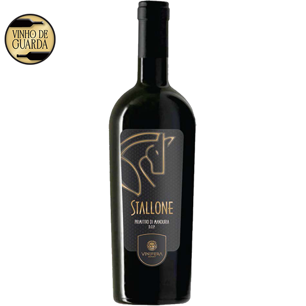 Stallone<br> Primitivo di Manduria DOP<br> Safra 2021<br><br> 40 Stallone Primitivo di Manduria DOP