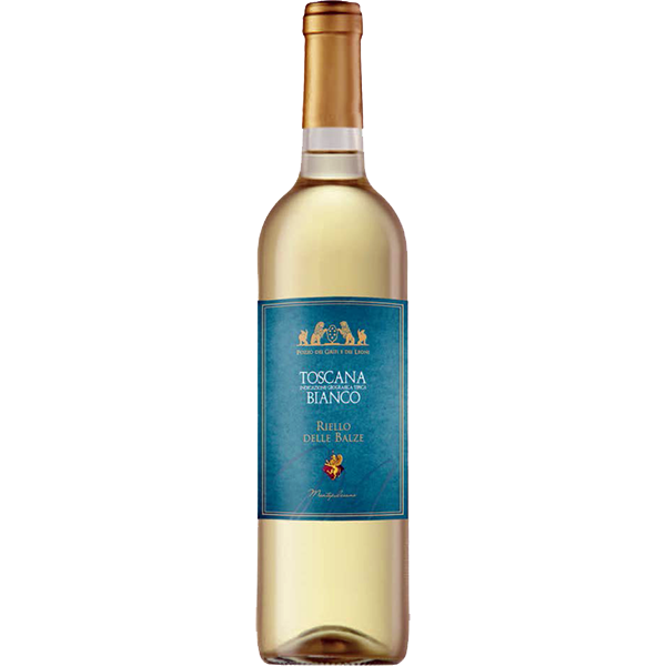TOSCANA BIANCO<BR>TREBBIANO DI MONTEPULCIANO IGT<BR>RIELLO DELLE BALZE<br> Safra 2023 1 Toscana Bianco Trebbiano
